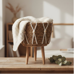 Straw Basket Large